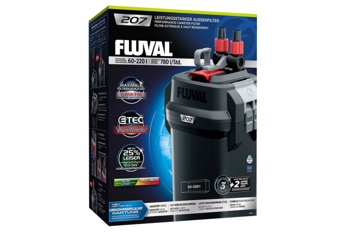Fluval 207-Außenfilter, bis zu 200 l